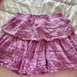 LOVESHACKFANCY xs ruffle skirt 🩷